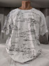 Футболка чоловіча, батал (р: 2XL-6XL) 6 кольорів, в упаковці 5 штук, №751749 - Stinger WE1120