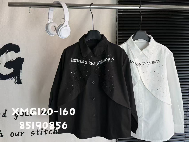 Сорочка шкільна дитяча "8519" (р: 120-160см) 2 кольори, в упаковці 5 шт. №372226 - Amour SE651
