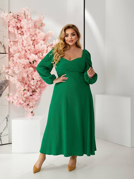 Сукня жіноча міді, трикотаж zara м. 667 (р: 60-62, 64-66) №808435 - 
