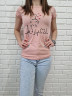 Футболка, р. S,M,L, коттон, 10 кольорів в упаковці 3 штуки №807731 - Dance WE1051