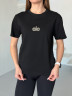 Футболка жіноча, котон (розмір: XL-2XL ), мікс кольорів, в упаковці 5 штук №342815 - Vanda SE1013