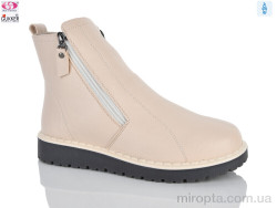 Черевики YK4147 beige р: 37-42, в упаковці: 8 пар, купити тільки гуртом