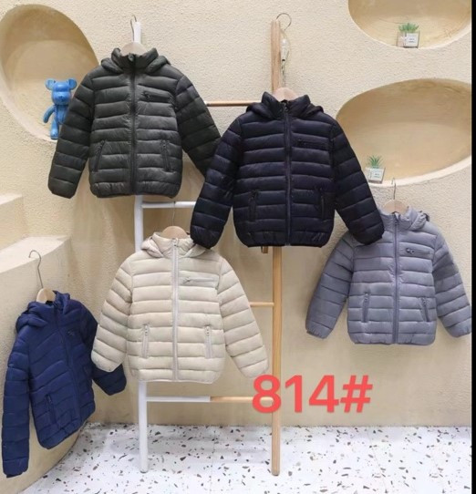 Куртка дитяча плащівка м.814 (р.130-170) 5 кольорів в упаковці 5 штук №757868 - Maximal ZL3304