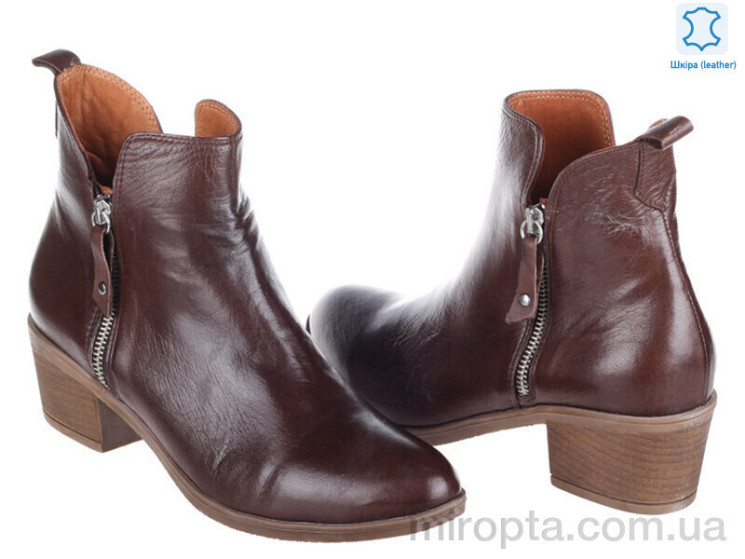 Черевики Prime N-120 praline koga р: 36-41, в упаковці: 8 пар, купити тільки гуртом - 780332