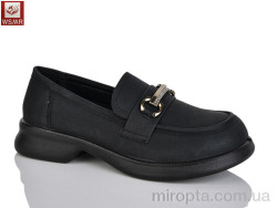 Туфлі A9706 black р: 36-41, в упаковці: 8 пар, купити тільки гуртом