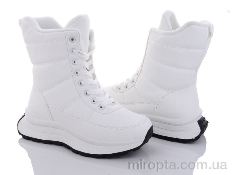 Черевики 176-31 white р: 36-41, в упаковці: 8 пар, купити тільки гуртом - 890737