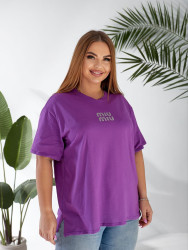 Футболка жіноча, трикотаж, м. 4040 (р: 52-54, 56-58) №711692