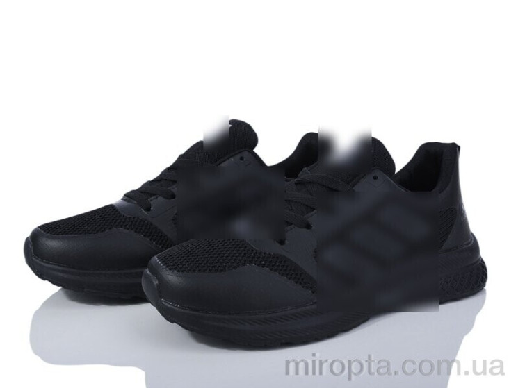 Кросівки HD8(2356-2) black р: 40-45, в упаковці: 8 пар, купити тільки гуртом - 949509
