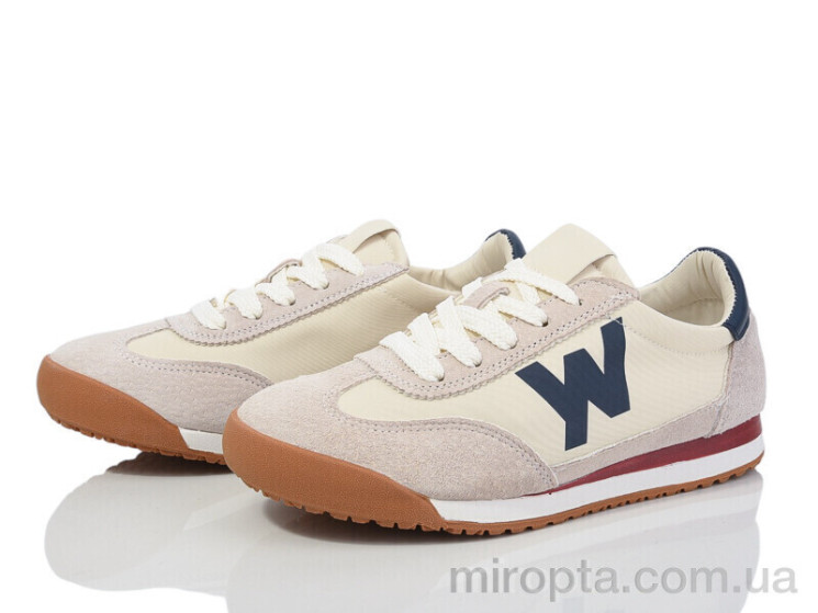 Кросівки 197-186 beige р: 36-40, в упаковці: 8 пар, купити тільки гуртом - 977627
