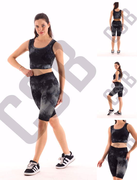 Жіночий костюм рубчик (Р: S.M.L.XL.2XL ) в упаковці 5 штук №355236 - Relaxwear RZ3531