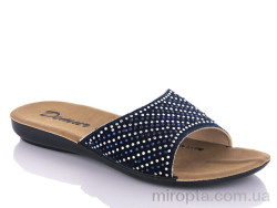 Шльопанці W26-3050 blue р: 36-40, в упаковці: 6 пар, купити тільки гуртом