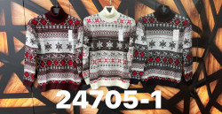 Светр чоловічий "24705-1" вовна (р: М,L,XL) 3 кольори, в упаковці 3 шт. №378569
