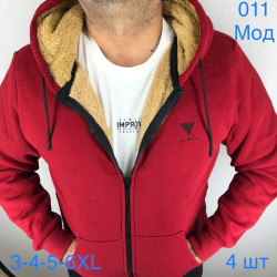 Кофта Vipstones р 3XL-6XL Чоловіча 011 red (3XL-6XL)