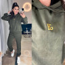 Костюм жіночий замшевий з логотипом, замша м. 1133 (р. 42-46, 48-50) №416115 - 