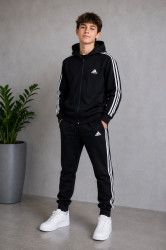 Спортивний костюм дитячий Adidas "202-1" двохнитка (р: 4-8 років) 3 кольори, в упаковці 5 шт. №389408