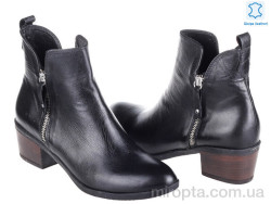 Черевики Prime N-120-01 чорна шкіра р: 36-41, в упаковці: 8 пар, купити тільки гуртом