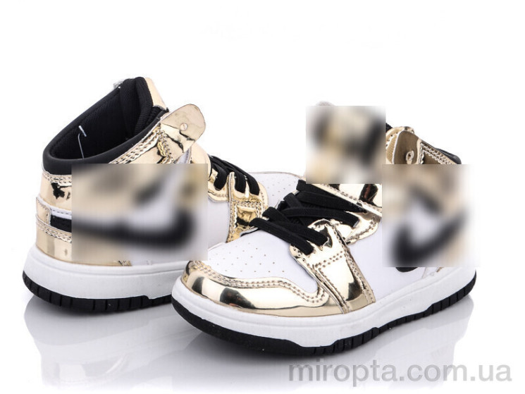 Кросівки Y81-0330A gold р: 27-31, в упаковці: 5 пар, купити тільки гуртом - 714506