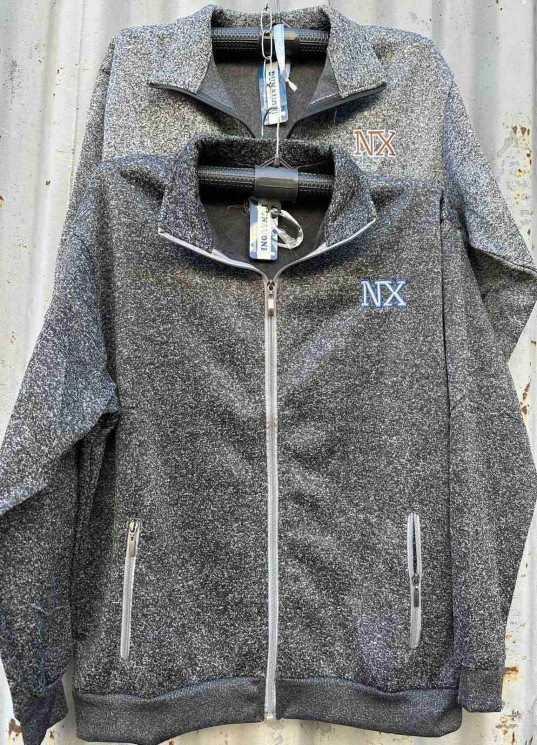 Кофта спортивна чоловіча, батал (Розмір: 2-6XL) різний колір в упаковці 6 шт. №700076 - 