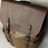 Міський рюкзак портфель Оксфорд "Justpack" (Колір: Коричневий) м.JP70 (р. 30 х 42 х 14 см) №755102 - Amsterdam HR277