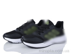 Кросівки HD8(2356-2) black-green р: 40-45, в упаковці: 8 пар, купити тільки гуртом