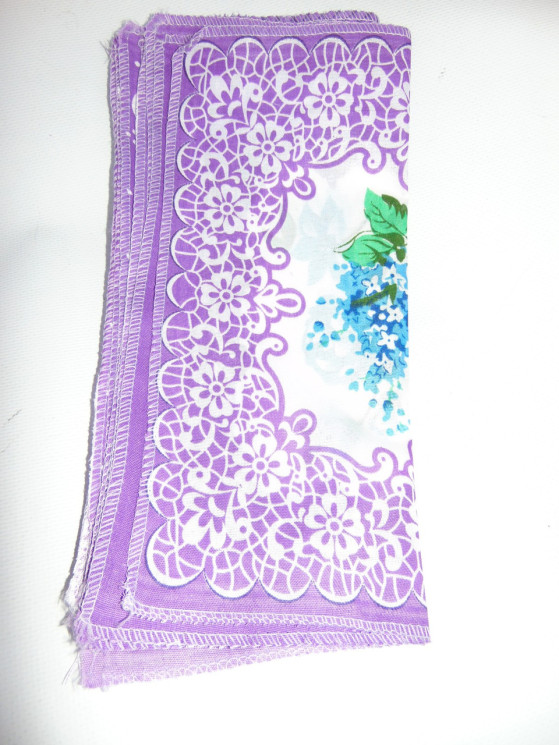 Хустка носова жіноча (25х25 см) №15607 - BLuz PML-548