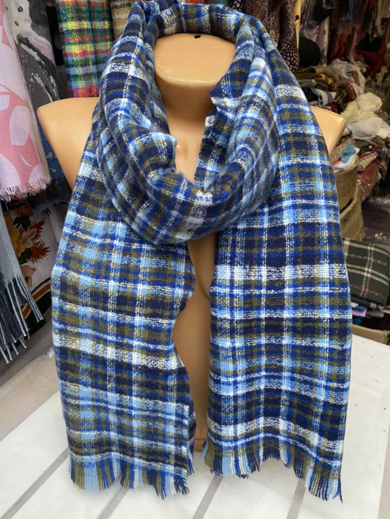 Шарф жіночий, вовна (р: 60*180см) придбати в роздріб №363683 - Kristal BG1224