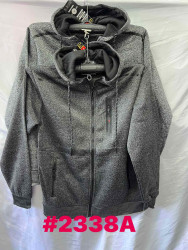 Батник чоловічий на флісі "2338А" (р: М,L,XL,2XL,3XL) 2 кольори, в упаковці 5 шт. №389934