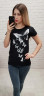 Футболка, р. S,M,L, бавовна, 5 кольорів в упаковці 3 штуки №805471 - Dance WE1051