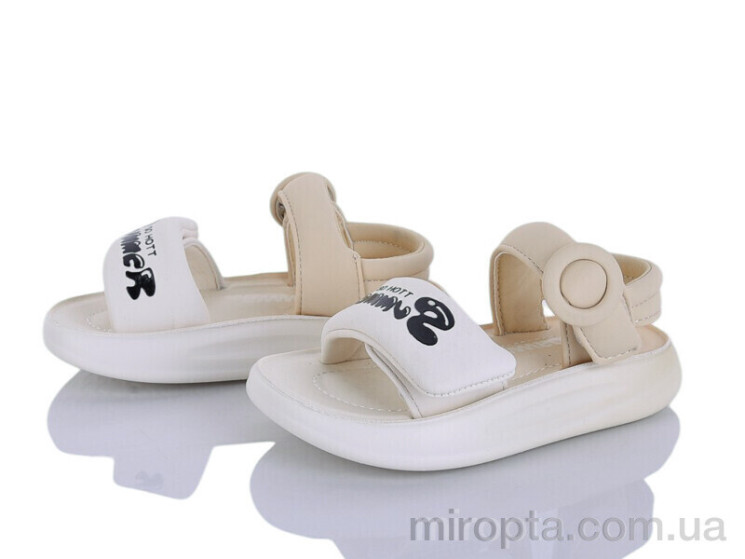 Босоніжки P952-1 beige р: 20-25, в упаковці: 6 пар, купити тільки гуртом - 1171804