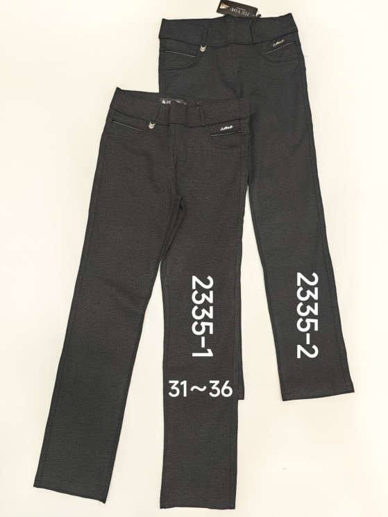 Брюки жіночі "2335-1" (р: 31-36) в упаковці 6 шт №157312 - Mixmoda Bg 5255