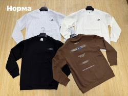 Світшот чоловічий, двохнитка (р: L,XL,2XL,3XL,4XL) 4 кольори, в упаковці 5 шт. №388401