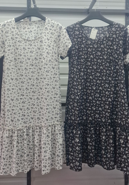 Сукня жіноча софт м.0974 (р: L-3XL) 3 кольора в упаковці 4 штуки №763386 - Women SE628