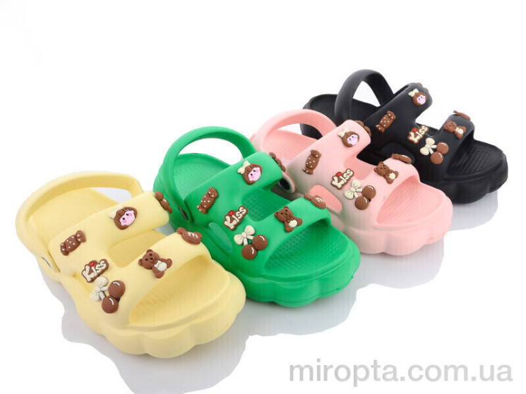 Босоніжки W873 mix р: 35-40, в упаковці: 12 пар, купити тільки гуртом - 839028