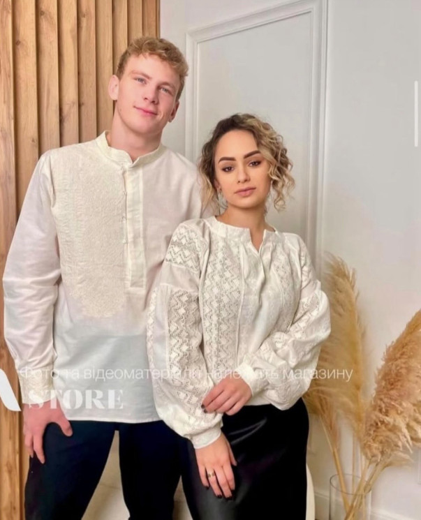 Вишиванка чоловіча, льон (Розмір: S-XL), в упаковці 4 штуки №328567 - Delux 909