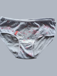 Труси жіночі, котон (розмір: 2XL, 3XL ), в упаковці 12 шт. №340142