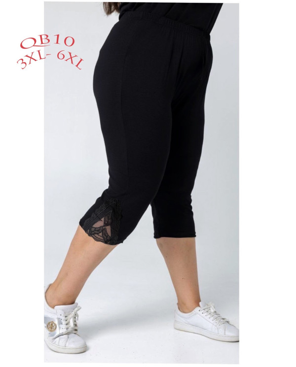 Бриджі жіночі, трикотаж, м.QB10 (р. 3XL-6XL ), в упаковці 10 штук №328649 - Iris BG/PO436