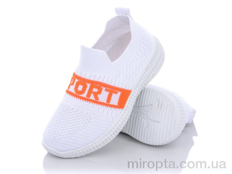 Кросівки 45-93 white р: 31-36, в упаковці: 8 пар, купити тільки гуртом - 763943