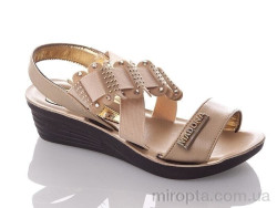 Босоніжки GMadona-B-beige р: 24-29, в упаковці: 6 пар, купити тільки гуртом
