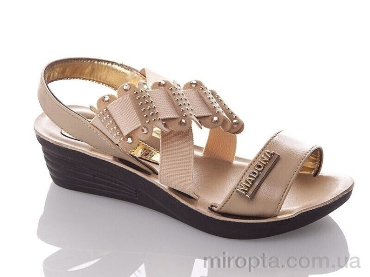 Босоніжки GMadona-B-beige р: 24-29, в упаковці: 6 пар, купити тільки гуртом - 1078839