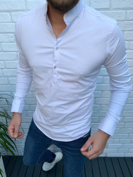 Сорочка No Brand р S-2XL Чоловіча S2681 white