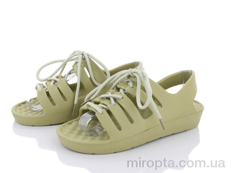 Босоніжки W410-11 green р: 36-41, в упаковці: 8 пар, купити тільки гуртом - 823063