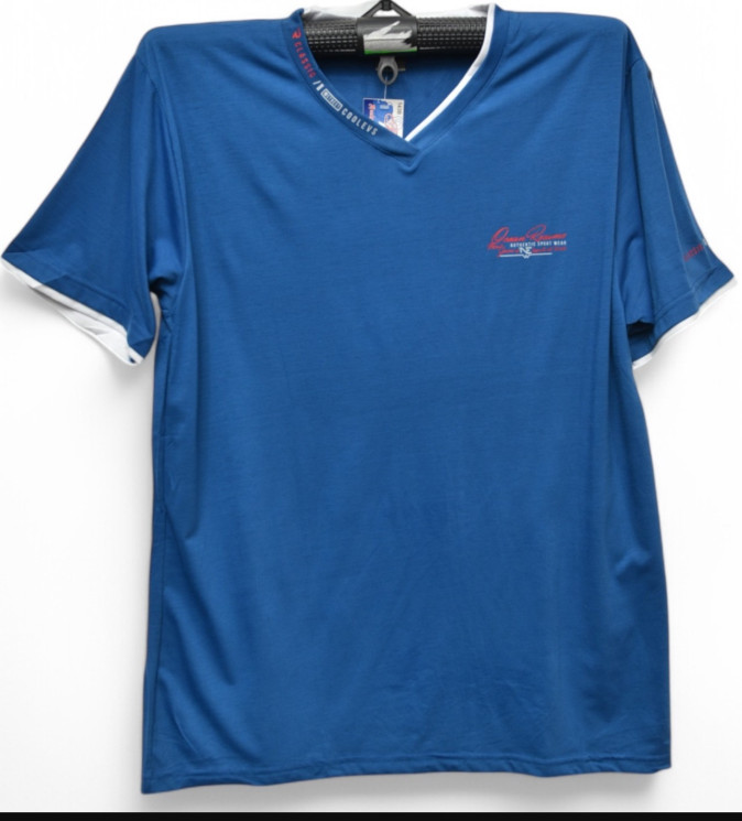 Футболка чоловіча, котон (р. 6XL-8XL ), мікс кольорів, в упаковці 5 шт. №325152 - Vanda SE1013
