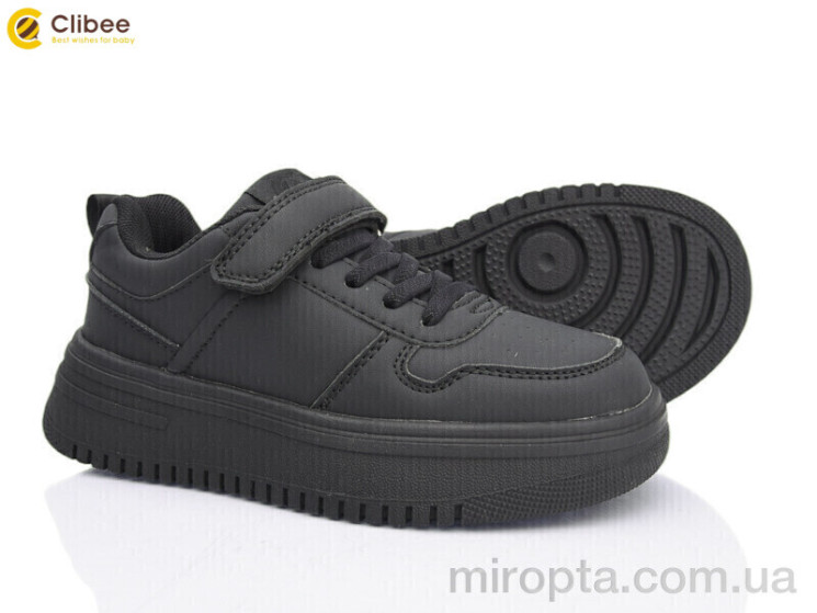 Кросівки EC302 black р: 32-37, в упаковці: 6 пар, купити тільки гуртом - 1162947