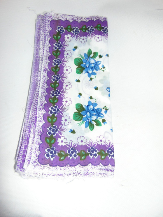 Хустка носова жіноча (25х25 см) №15608 - BLuz PML-548