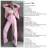 Костюм жіночий у стилі Zara, турецька двонитка м. 671/1 (р: S, M, L, XL) №822492 - 