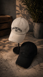 Бейсболка унісекс, котон, м. Balenciaga (Розмір: 56-59), мікс кольорів, в упаковці 5 штук №345609