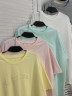 Футболка жіноча, котон (р: one size) 5 кольорів, в упаковці 5 шт. №386002 - Mercury SE927