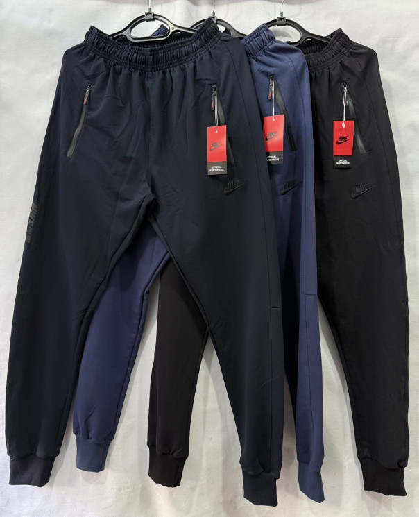 Спортивні штани "Nike" двохнитка (р: 46-56) 3 кольори, в упаковці 6 шт. №750456 - Dakota