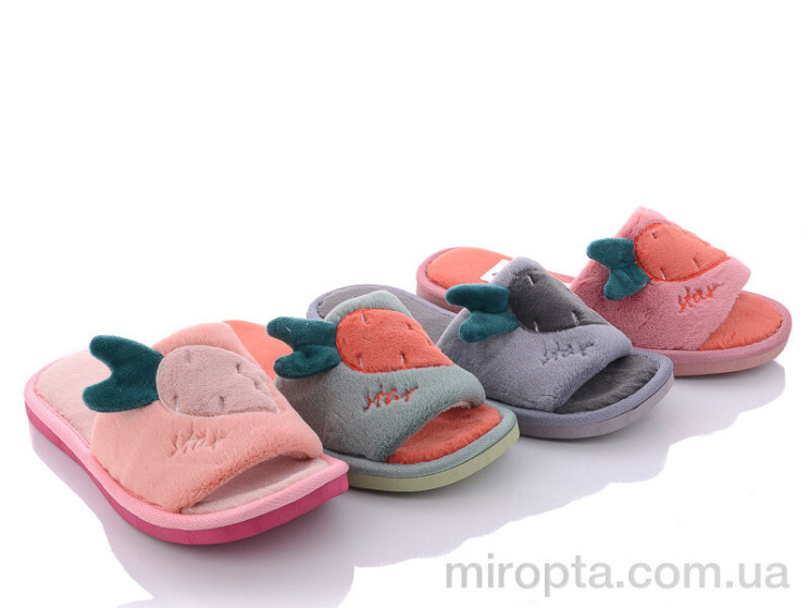 Капці LB50 mix р: 36-41, в упаковці: 12 пар, купити тільки гуртом - 594493