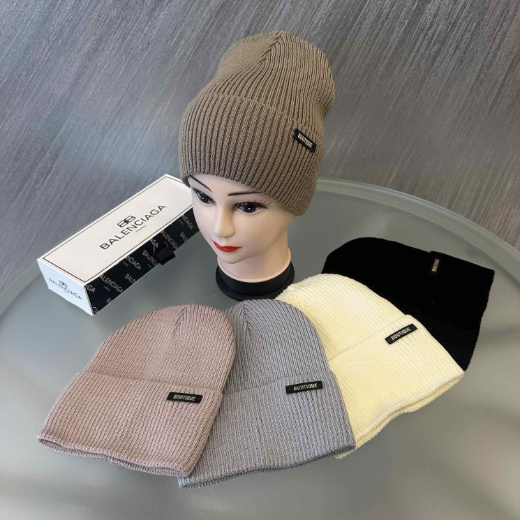 Шапка жіноча "Boutique" (р: універсальний) мікс кольорів, в упаковці 5 шт. №374652 - Koroleva 470